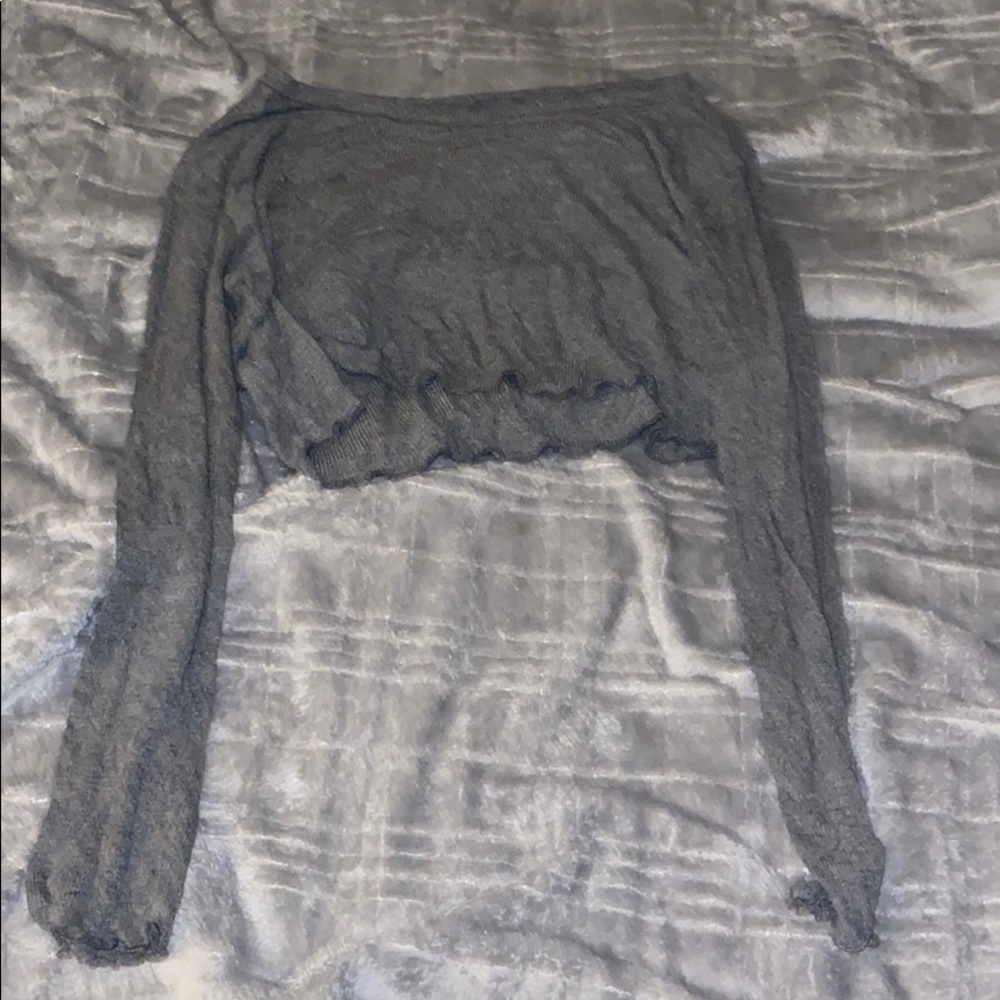 Gray long sleeve